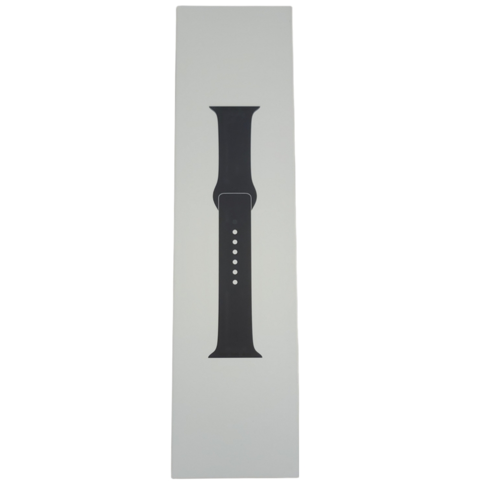 44mm apple watch black sports band